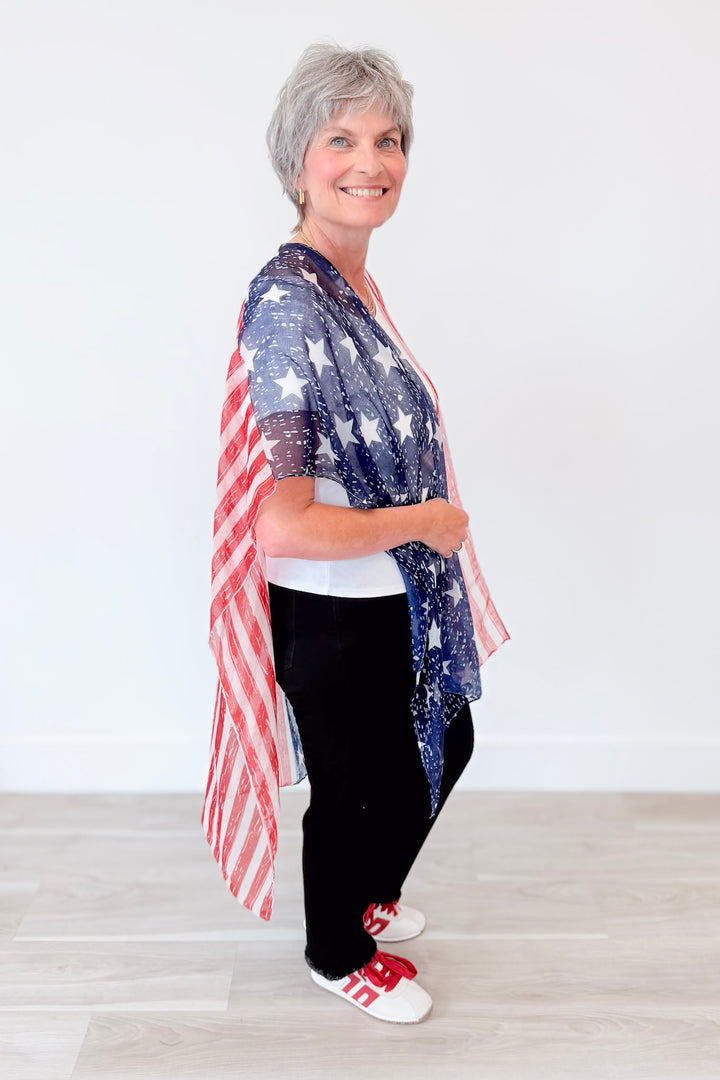 Patriotic Shawl