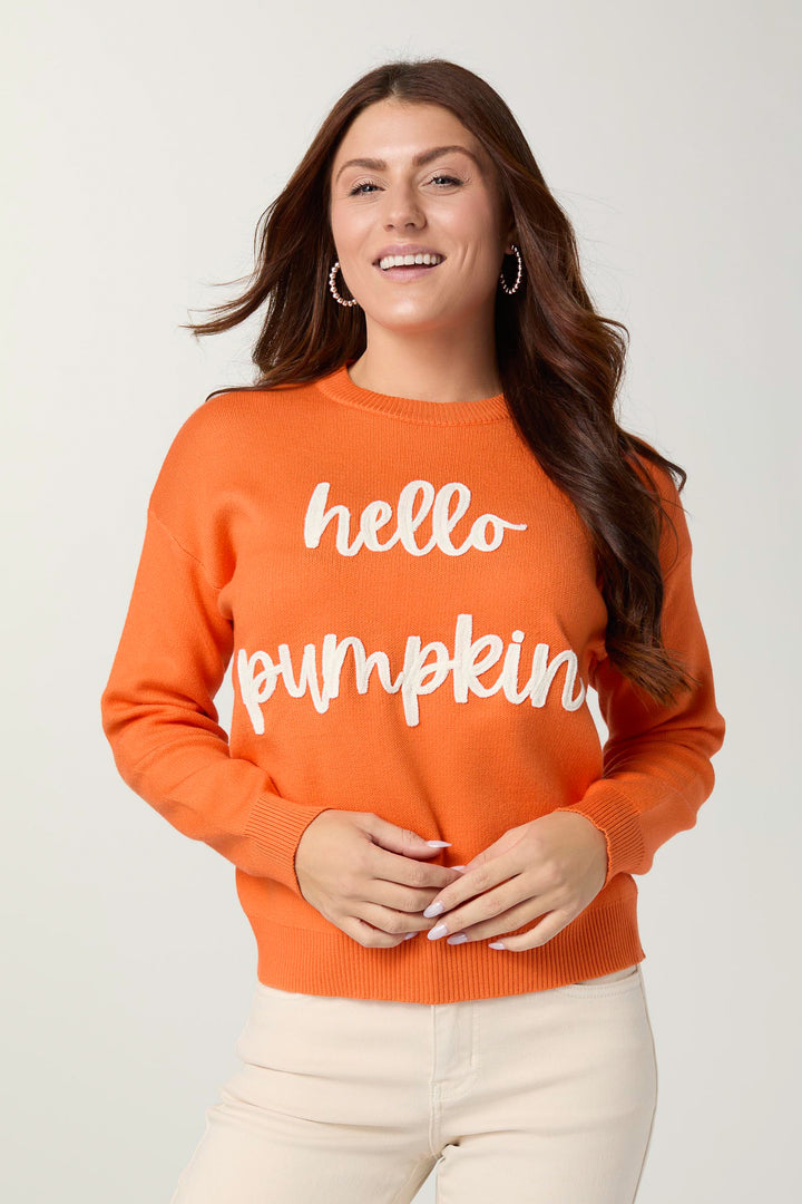 Hello Pumpkin Sweater