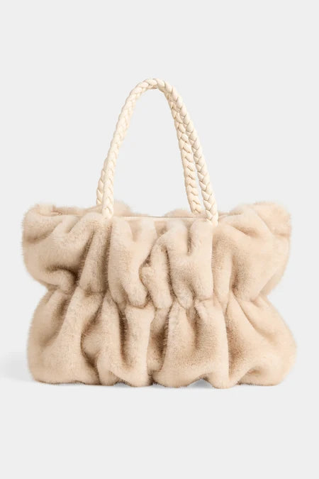 Solene Fur Tote