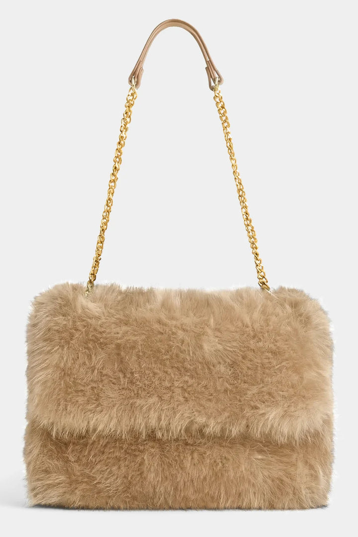 Shayla Fur Convertible Crossbody
