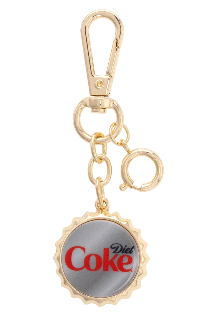 Diet Coke Bottle Cap Bag Charm