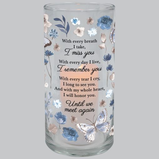 Inspirational LED Hurricane Candle