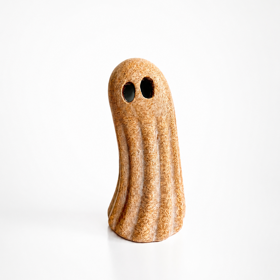 Ceramic Ghost Figurine