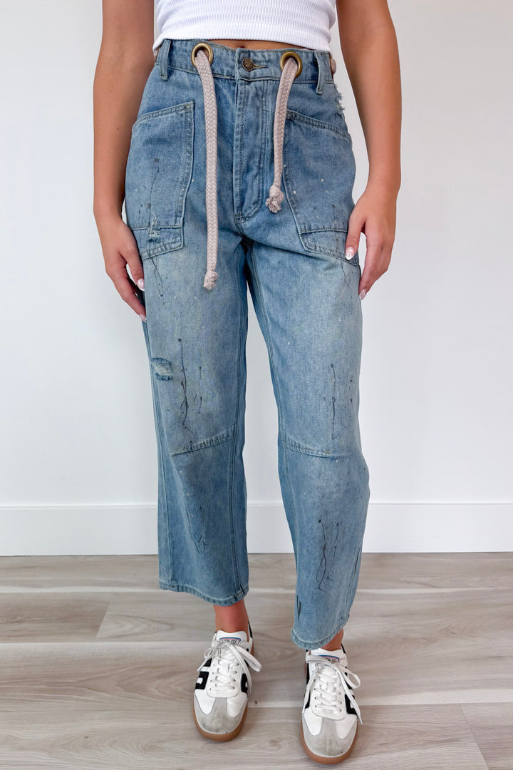 Easel On Repeat Denim