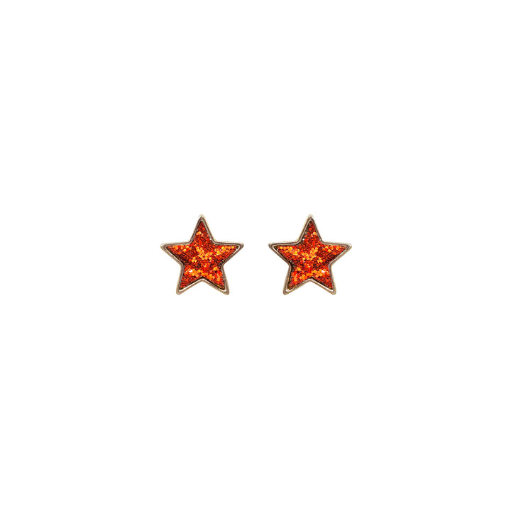 Star Glitter Studs