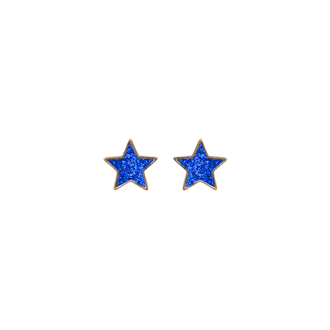 Star Glitter Studs
