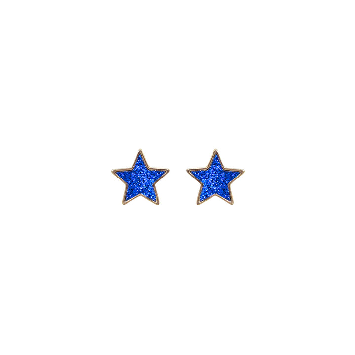 Star Glitter Studs