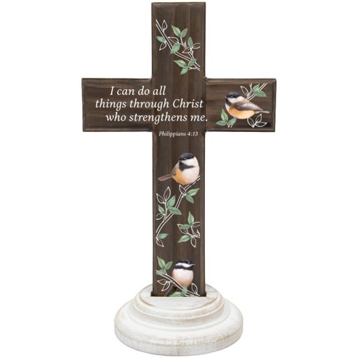 Inspirational Cross Pedestal