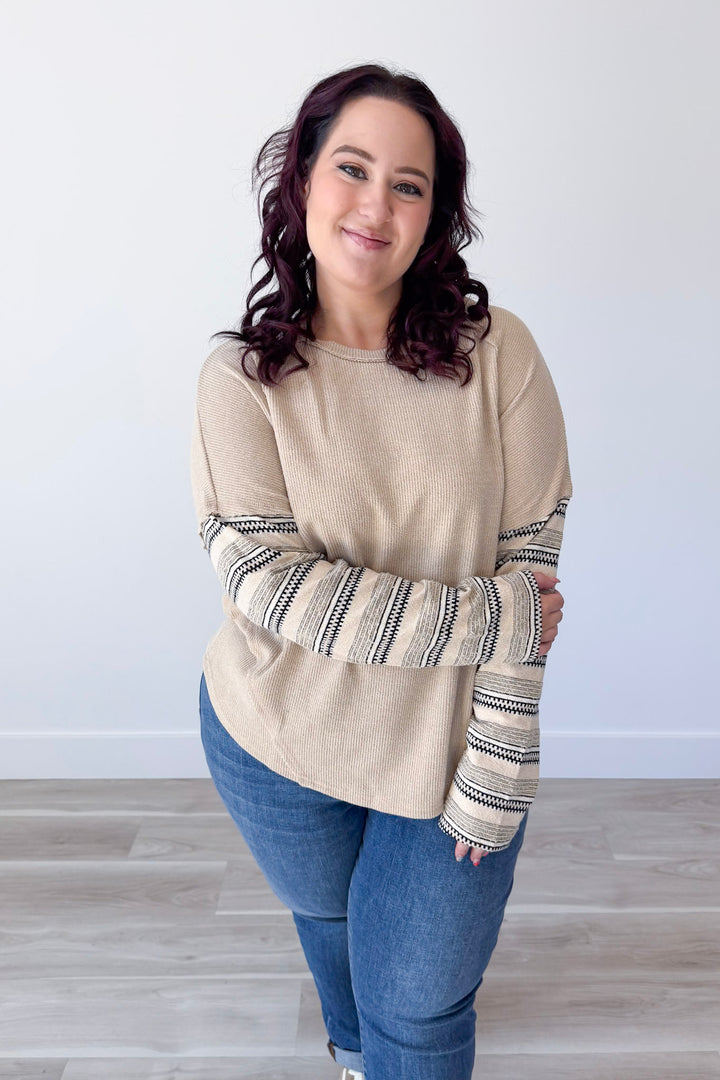 Cabin Cozy Top Curvy