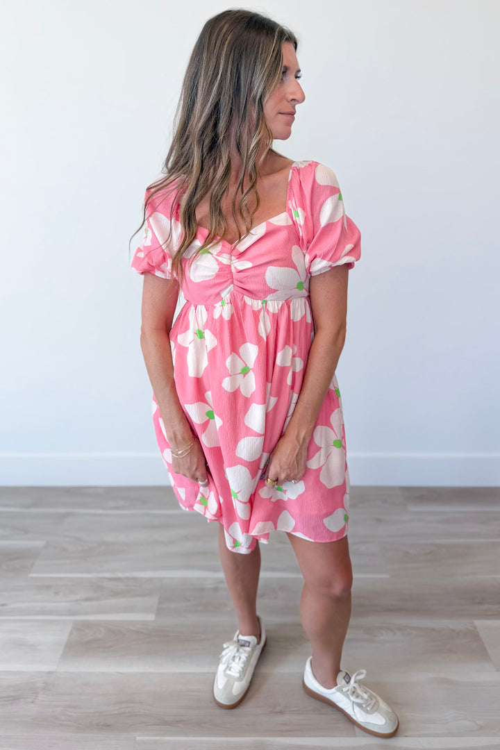 Peach Blossom Dress
