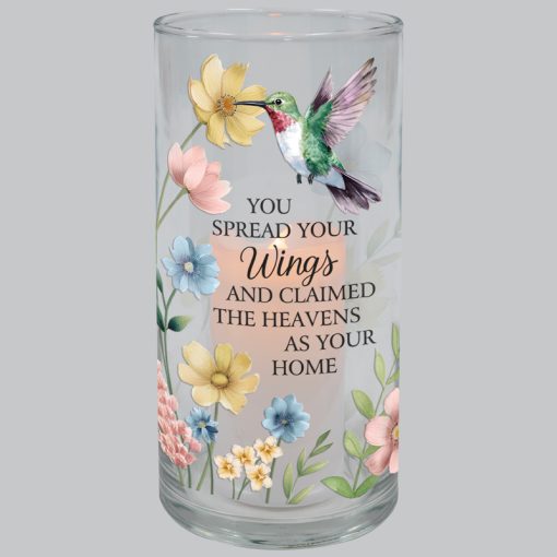 Inspirational LED Hurricane Candle