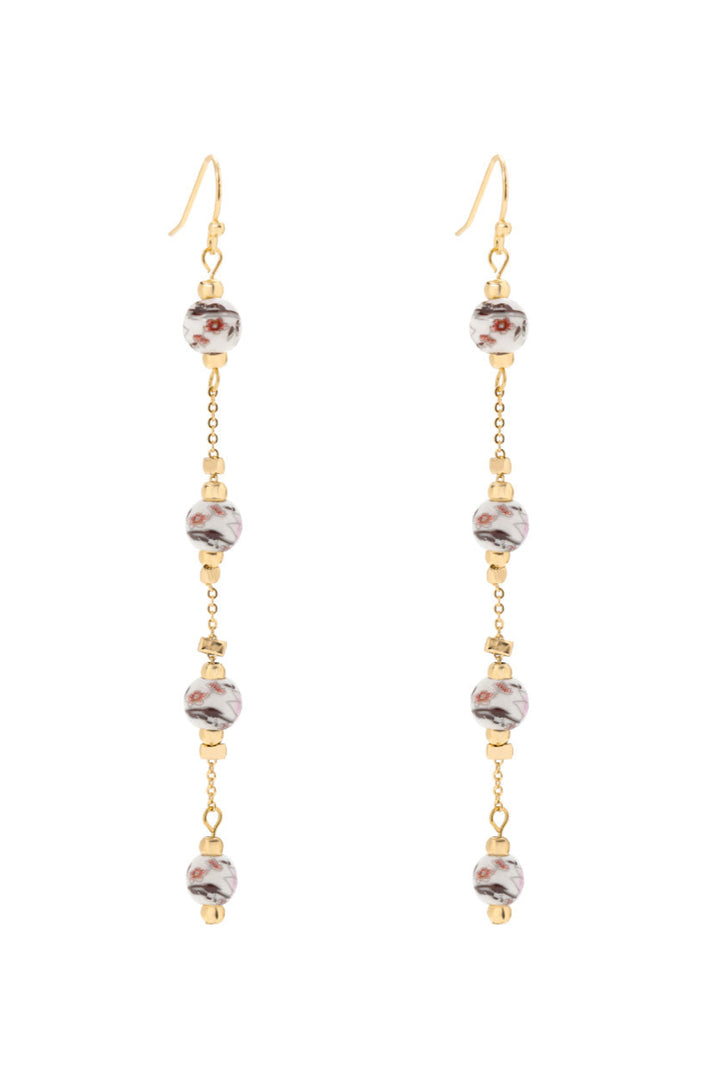 Flower Bead Earrings
