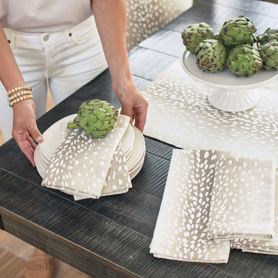 Soft Fawn Table Runner