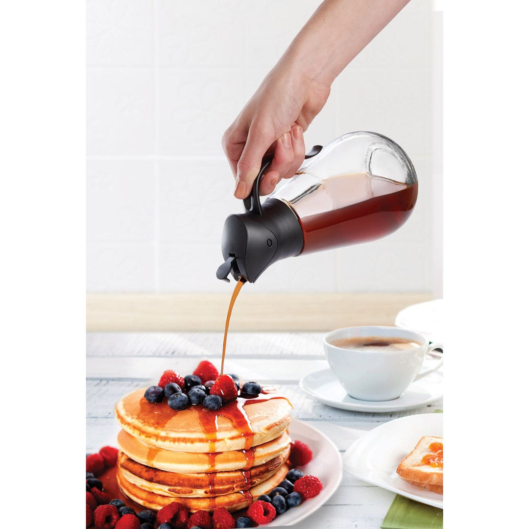 Glass Syrup Dispenser