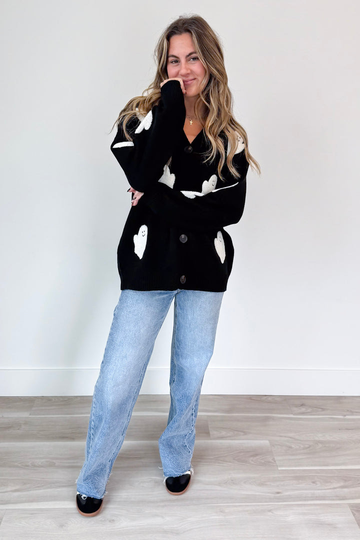 Friendly Ghost Cardigan