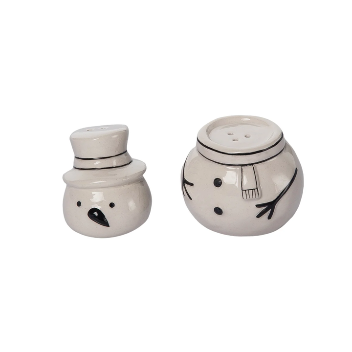 Stacked Snowman Salt & Pepper Shaker