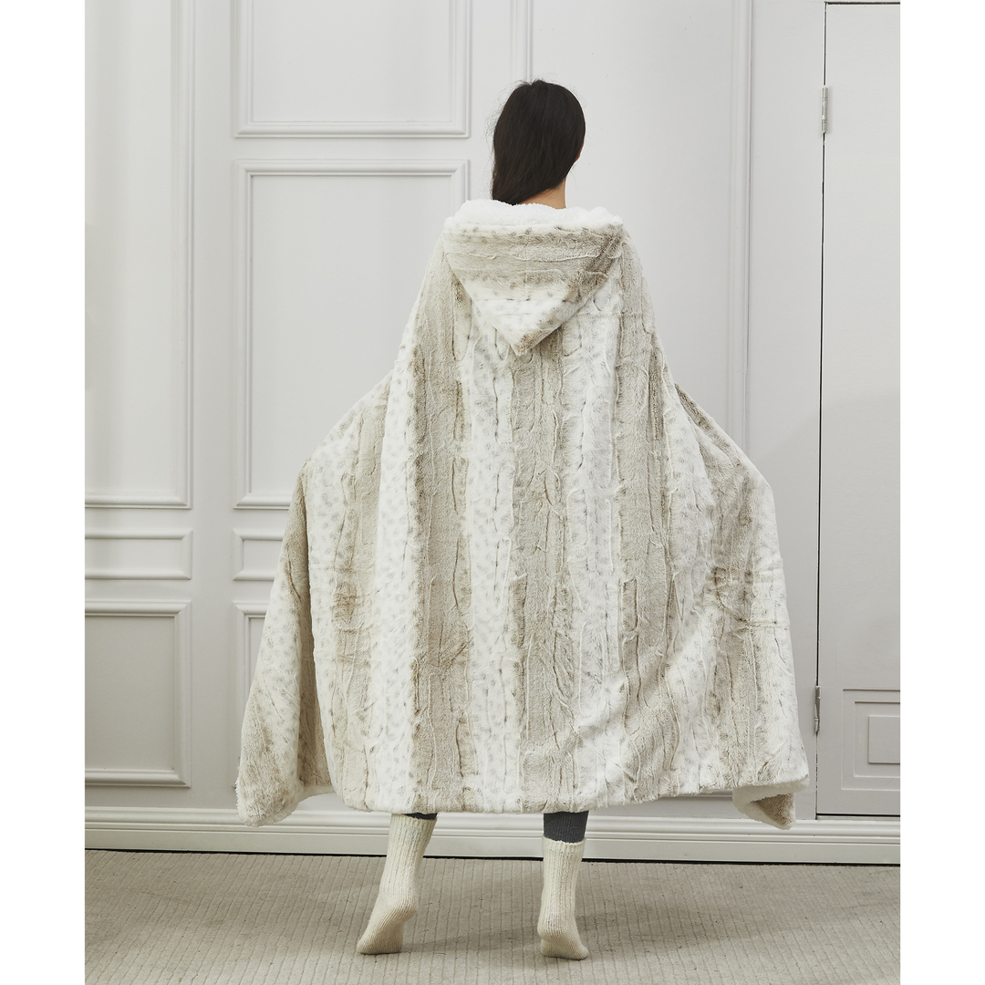 Wearable Hooded Throw