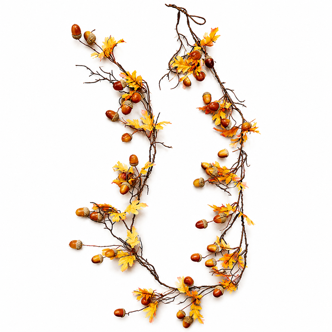 Autumn Acorn Garland