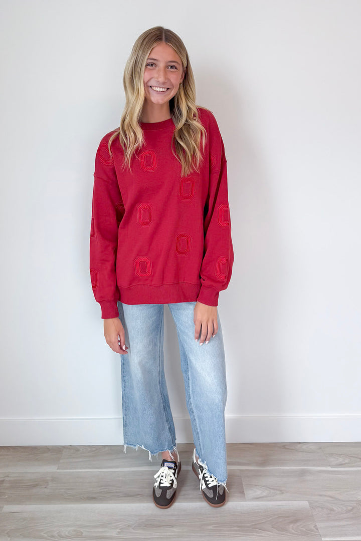 Saturdays = Scarlet Sweatshirt