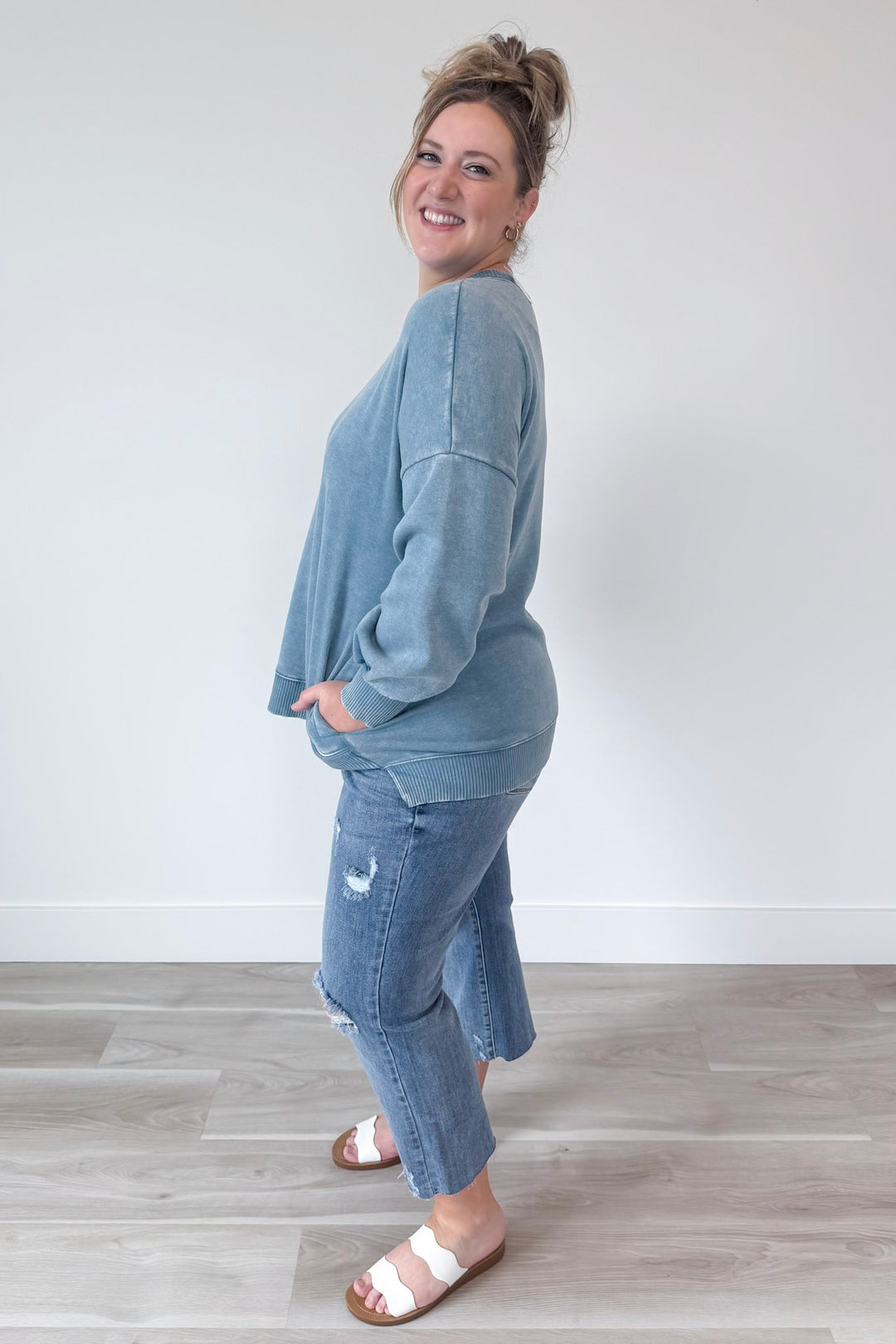 Cozied Up Sweatshirt Curvy