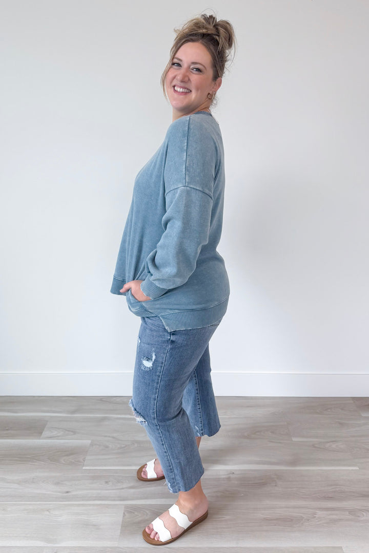 Cozied Up Sweatshirt Curvy