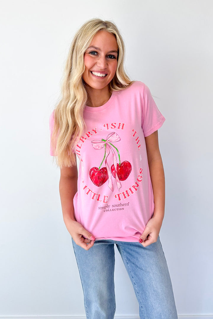 Cherry-ish The Little Things Tee