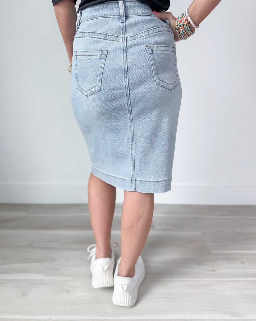 The Leah Denim Skirt