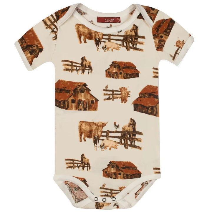 Homestead Short Sleeve Onesie