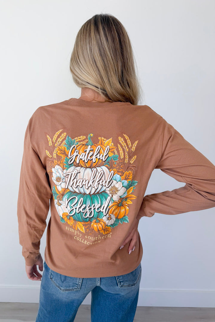 Grateful Thankful Blessed Tee