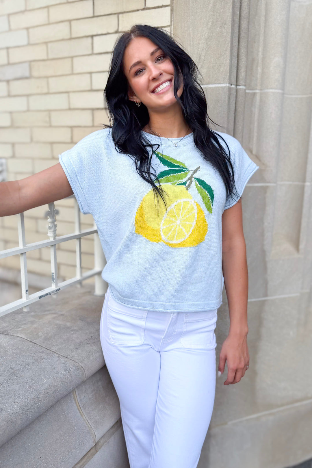 Lovely Lemons Top