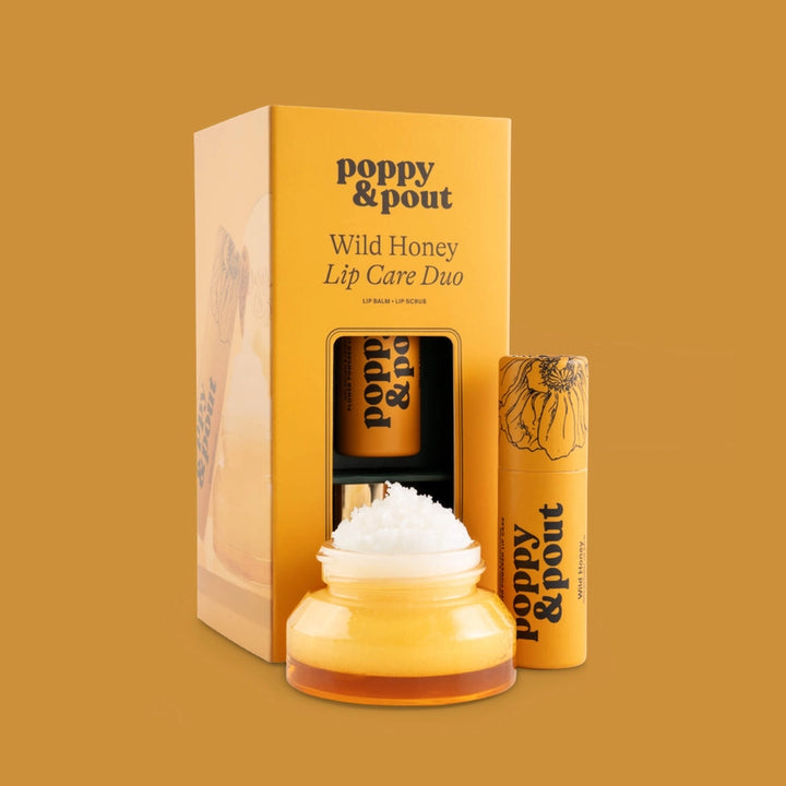 Poppy & Pout Original Lip Care Duo