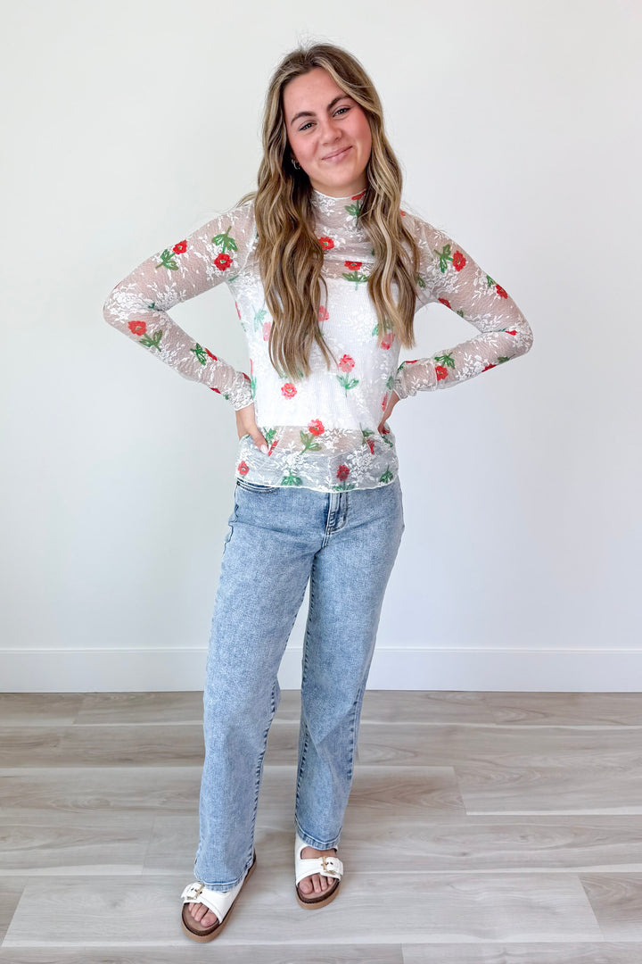 Floral Crush Top