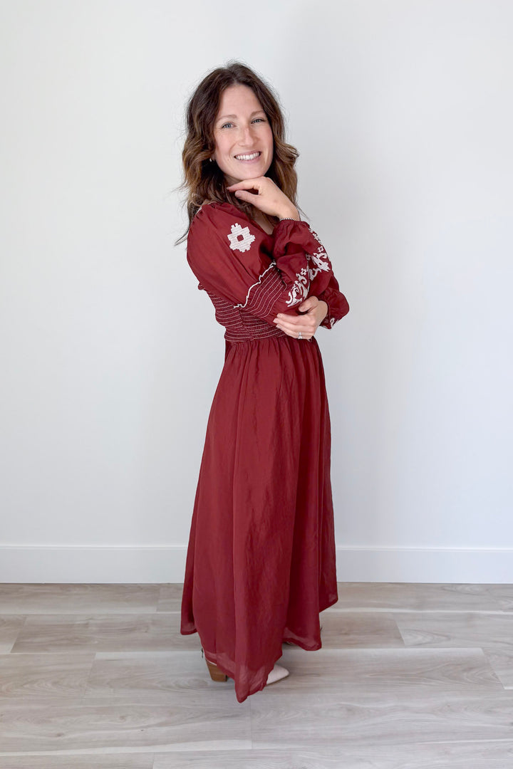 Gather Around Dress
