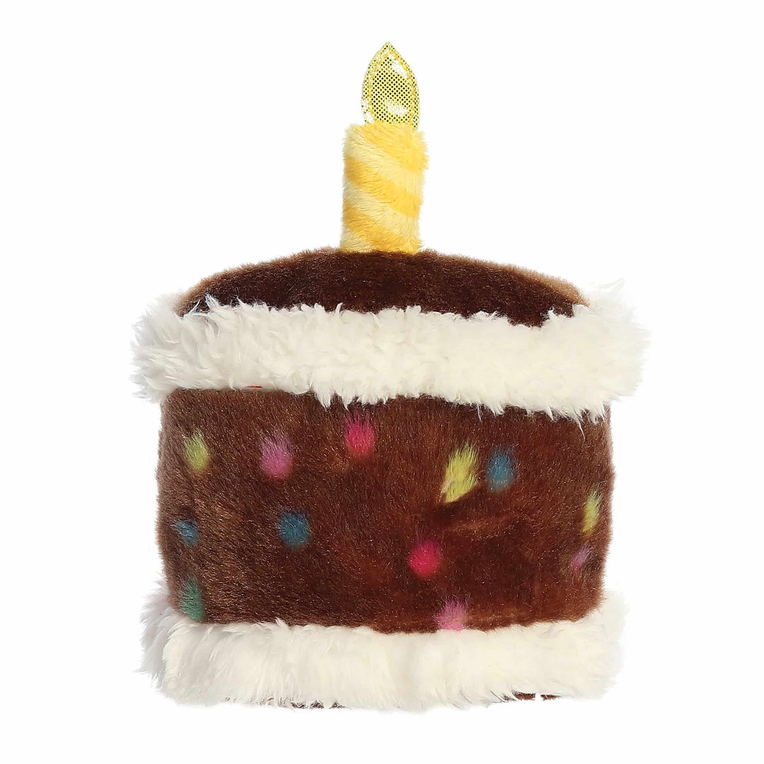 Chocolate Birthday Cake Stuffed Toy