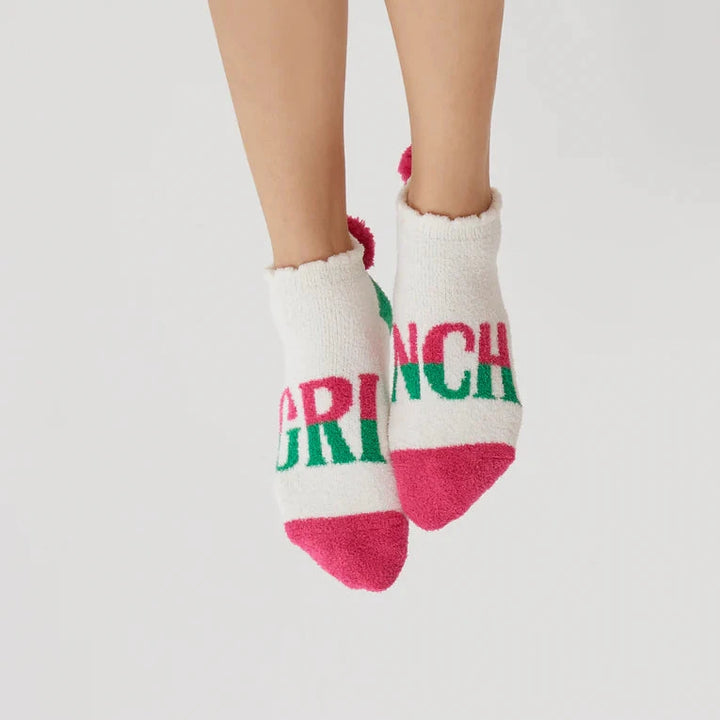 Grinch Home Socks