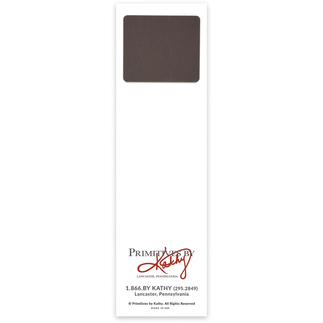 Paved With Paw Prints Magnetic Notepad