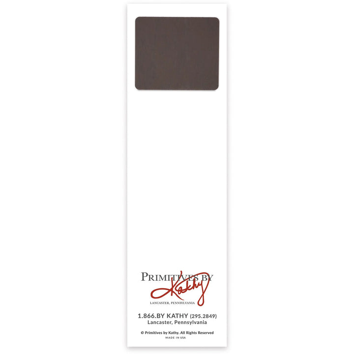 Paved With Paw Prints Magnetic Notepad