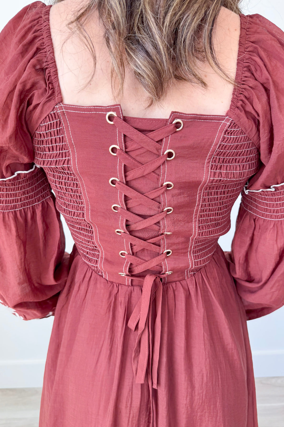 Gather Around Dress