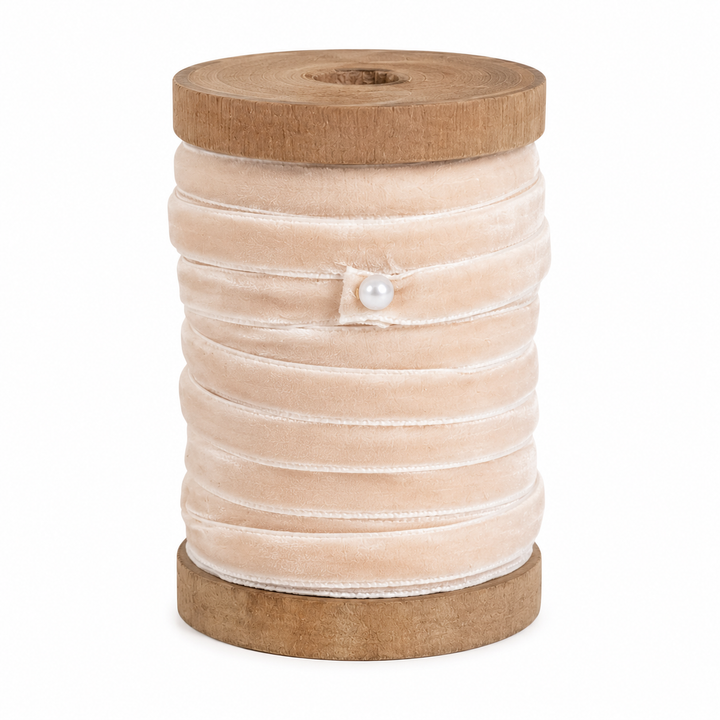 Velvet Ribbon On Spool