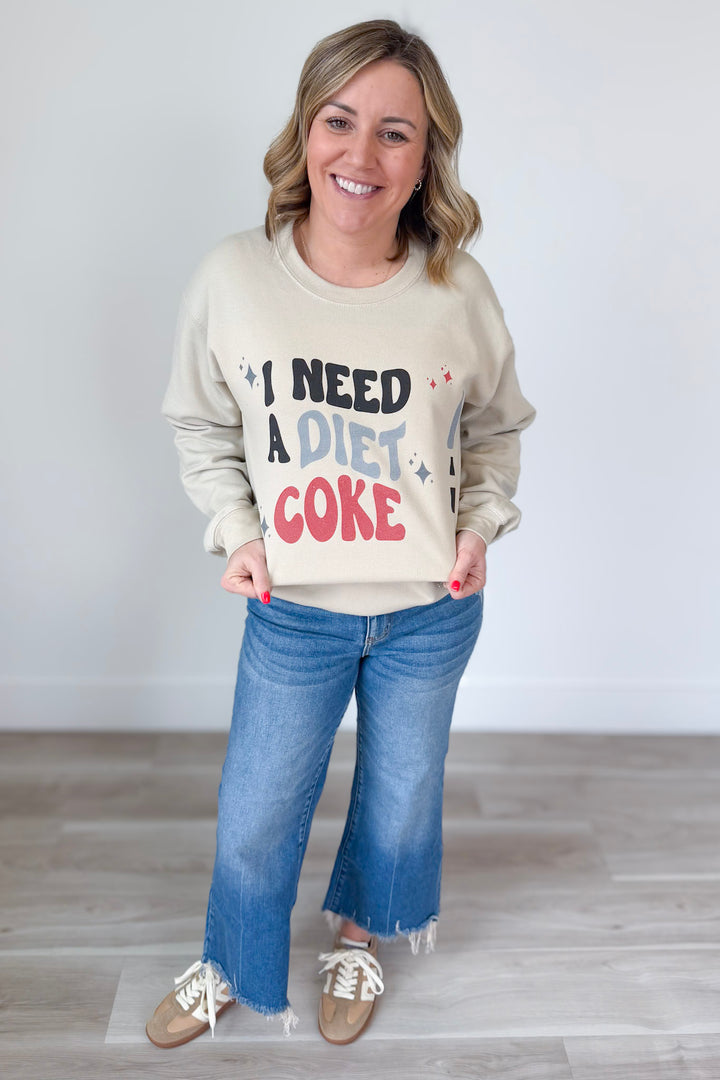 I Need A Diet Coke Sweatshirt