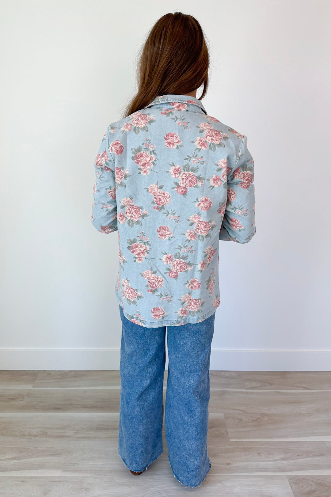 Blooming Blues Blazer