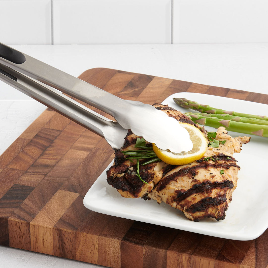 Stainless Steel Tipped Tongs