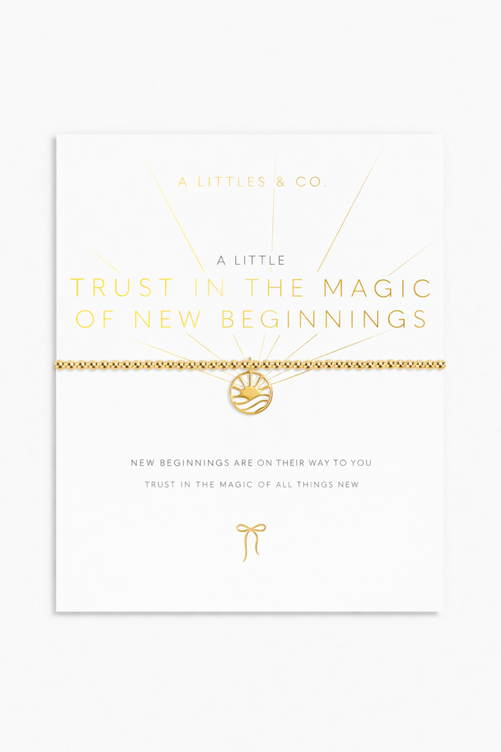 A Little Trust In The Magic Of New Beginnings Bracelet