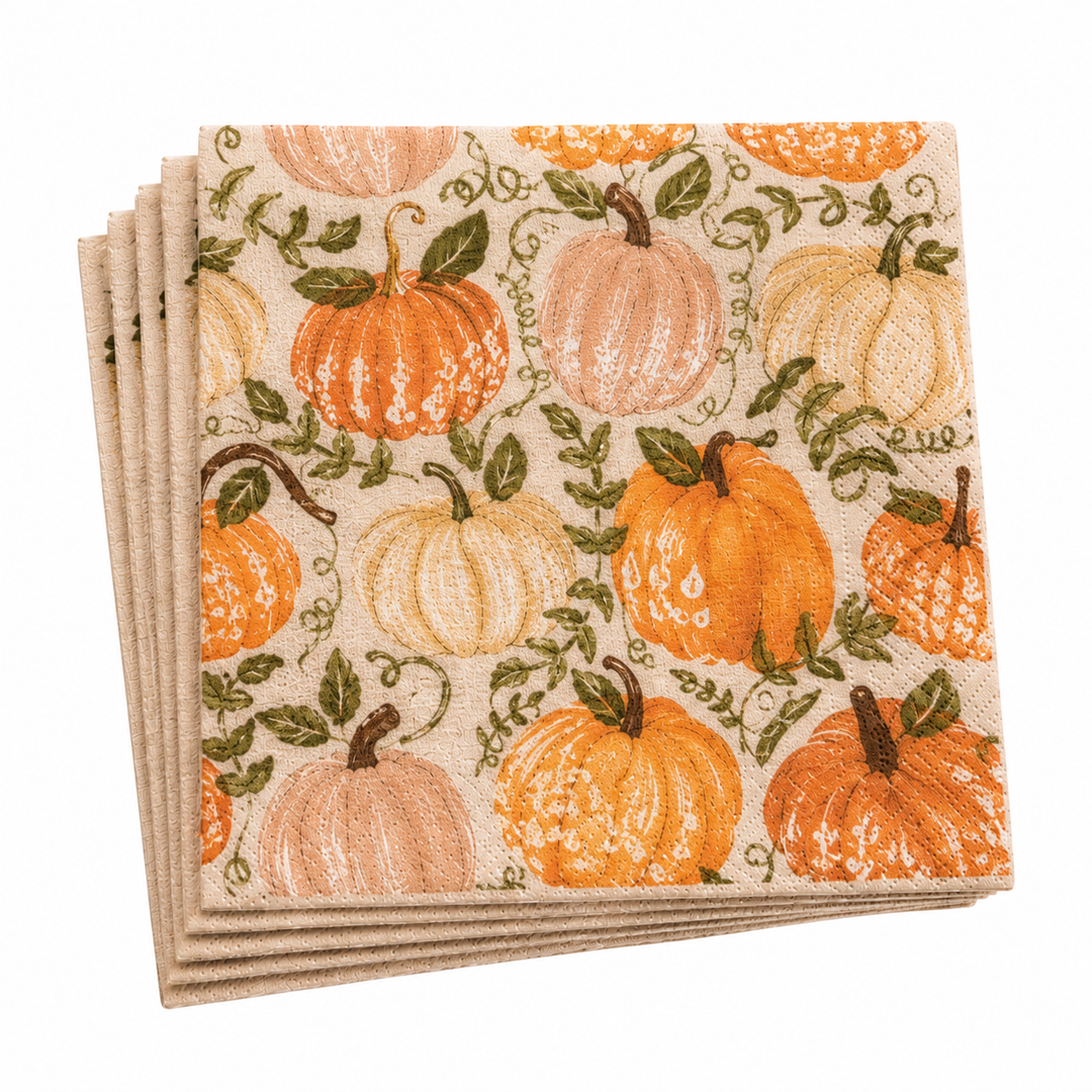 Festive Fall Paper Napkins