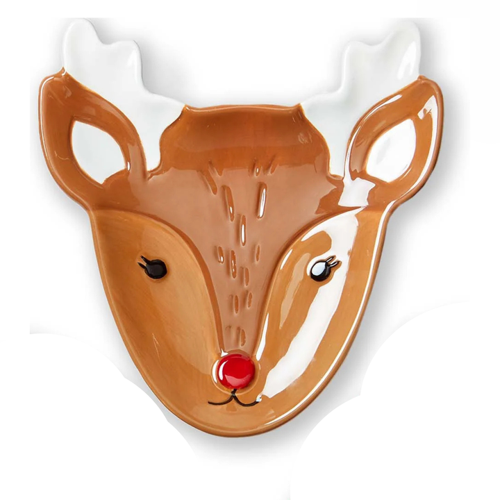 Holiday Cheer Character Appetizer Plate