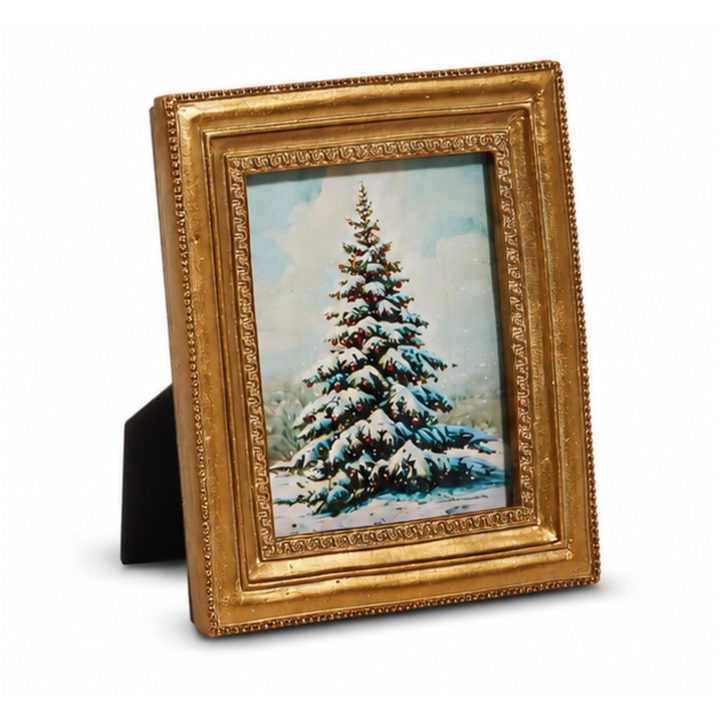 Holiday Scene Framed Art