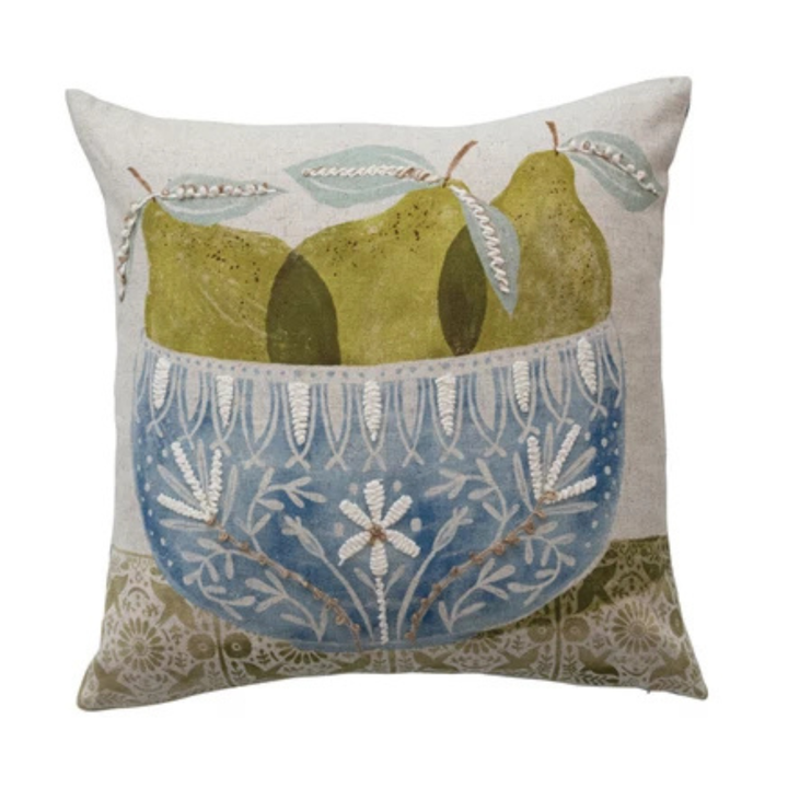 Pears Printed Pillow
