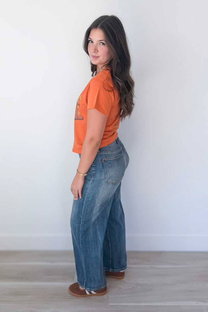 Fall Boots Tee