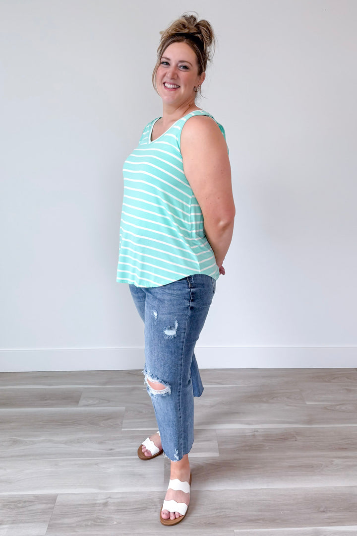 Sunshine Splendor Tank Curvy