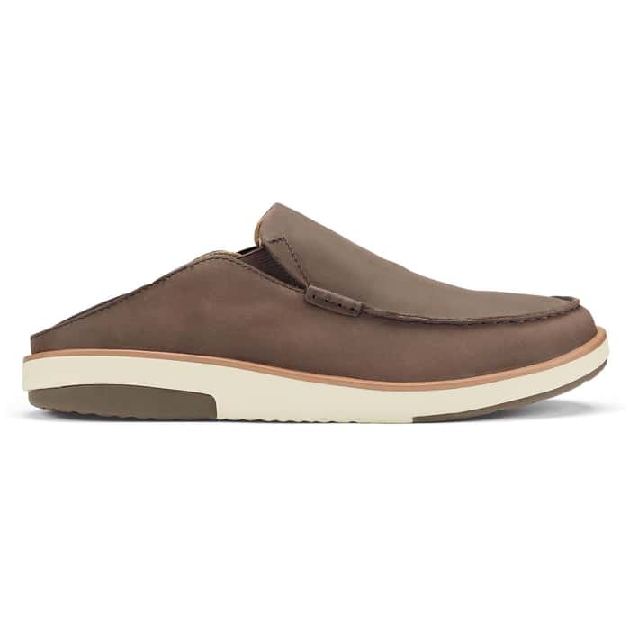Olukai Kalia Dark Wood Men's Slip Ons